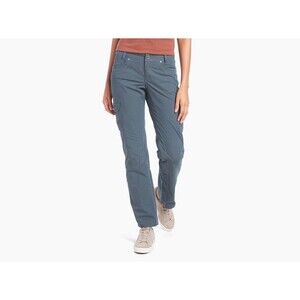 KUHL Splash Hiking Roll Up Cargo Pants Convertible Women's 14 Navy Blue Outdoor